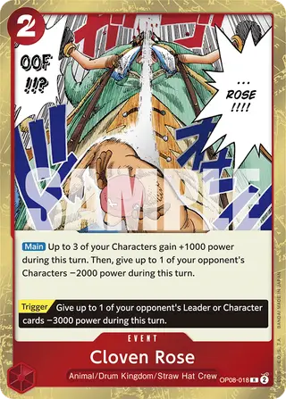 Cloven Rose (OP08-018)