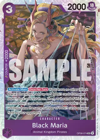 Black Maria (OP08-074)
