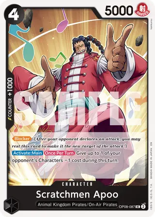 Scratchmen Apoo (OP08-087_r1)