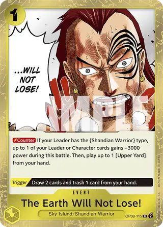 The Earth Will Not Lose! (OP08-115)