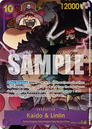 Kaido &amp; Linlin (OP08-119_p1)