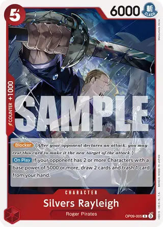 Silvers Rayleigh (OP09-005)