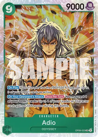 Adio (OP09-023)
