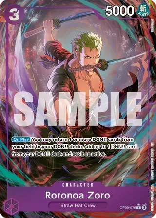 Roronoa Zoro (OP09-076_p2)