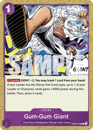 Gum-Gum Giant (OP09-078_p1)