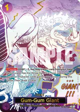 Gum-Gum Giant (OP09-078_p2)