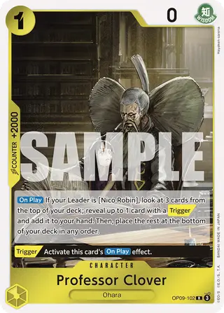 Professor Clover (OP09-102)