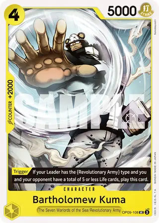Bartholomew Kuma (OP09-108)