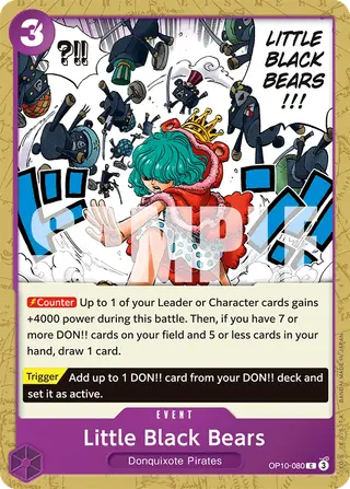 Little Black Bears (OP10-080)