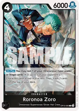 Roronoa Zoro (OP10-095)