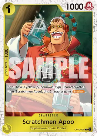 Scratchmen Apoo (OP10-108_p1)