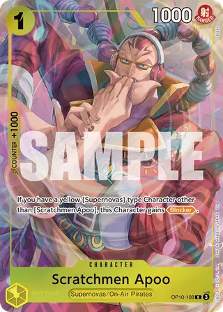 Scratchmen Apoo (OP10-108_p2)