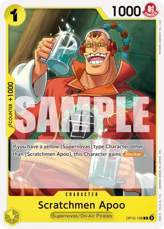 Scratchmen Apoo (OP10-108_r1)