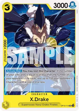X.Drake (OP10-114)