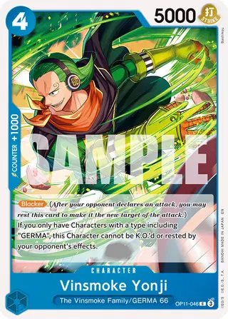 Vinsmoke Yonji (OP11-046)