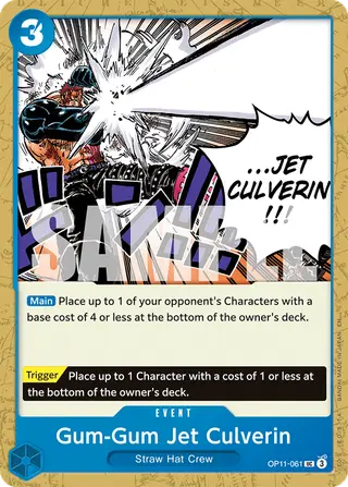 Gum-Gum Jet Culverin (OP11-061)