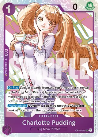 Charlotte Pudding (OP11-070)