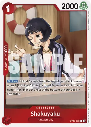 Shakuyaku (OP12-006)