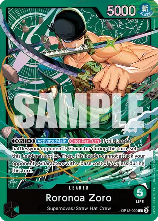 Roronoa Zoro (OP12-020_p5)