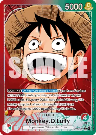 Monkey.D.Luffy (OP13-001_p1)