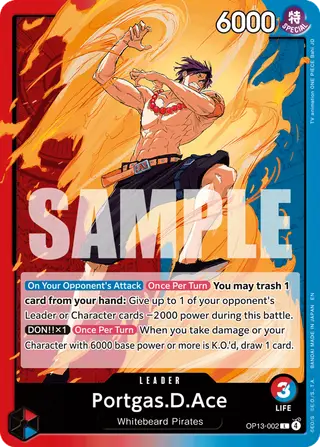 Portgas.D.Ace (OP13-002)