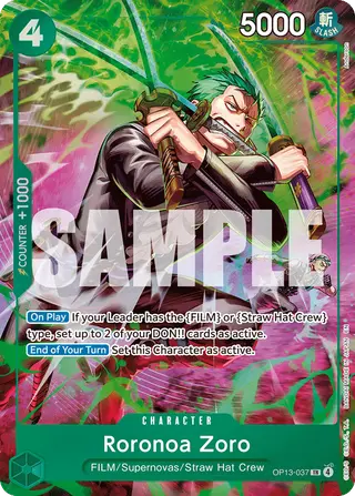 Roronoa Zoro (OP13-037_p1)