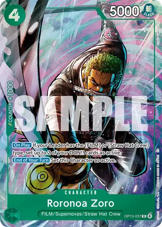 Roronoa Zoro (OP13-037_p2)