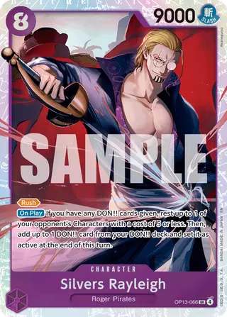 Silvers Rayleigh (OP13-066)