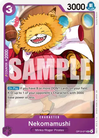 Nekomamushi (OP13-071)