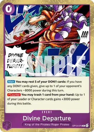 Divine Departure (OP13-076)