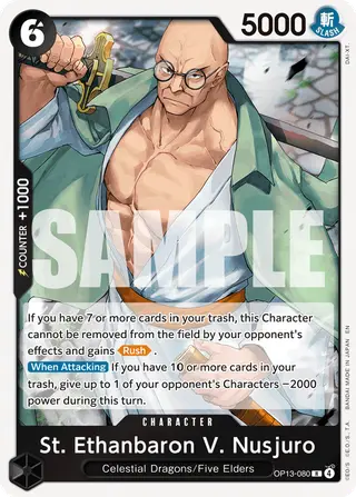 St. Ethanbaron V. Nusjuro (OP13-080)
