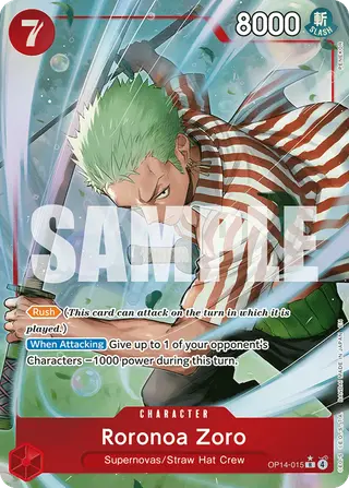 Roronoa Zoro (OP14-015_p1)