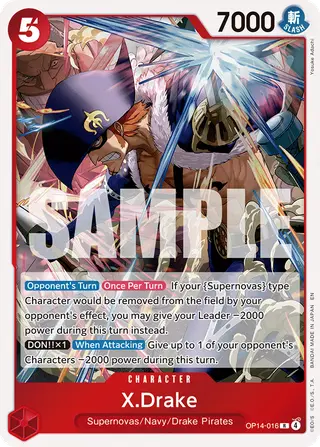 X.Drake (OP14-016)