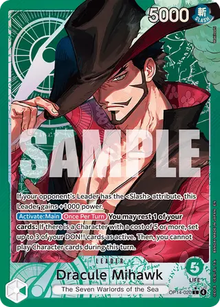 Dracule Mihawk (OP14-020_p1)