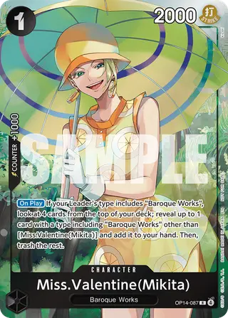 Miss.Valentine(Mikita) (OP14-087_p1)