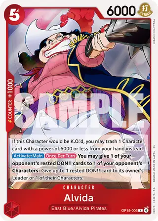 Alvida (OP15-003)
