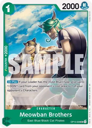 Meowban Brothers (OP15-028)