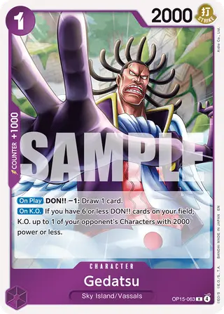 Gedatsu (OP15-063)