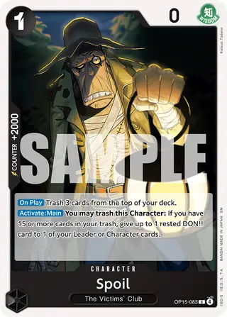 Spoil (OP15-083)