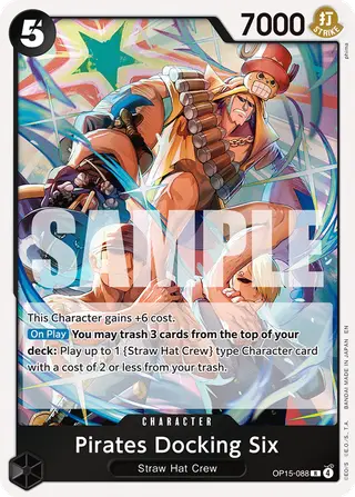 Pirates Docking Six (OP15-088)