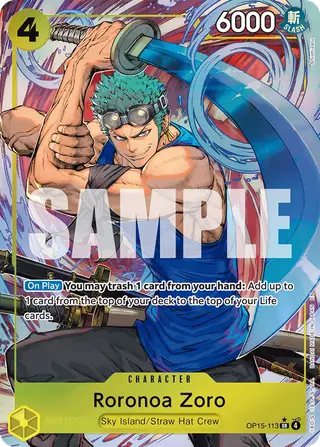 Roronoa Zoro (OP15-113_p1)