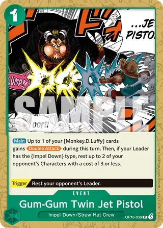 Gum-Gum Twin Jet Pistol (OP16-039)