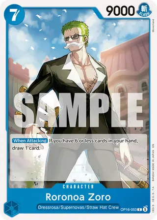 Roronoa Zoro (OP16-053)