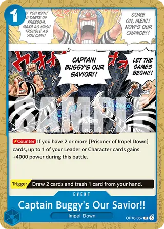 Captain Buggy's Our Savior!! (OP16-057)