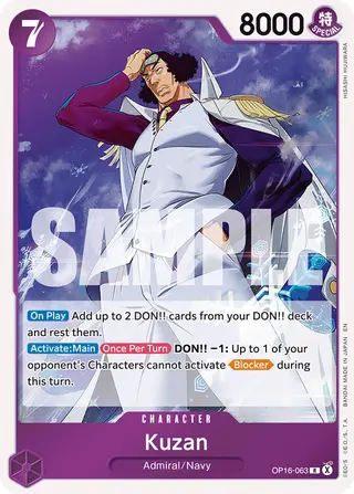 Kuzan (OP16-063)