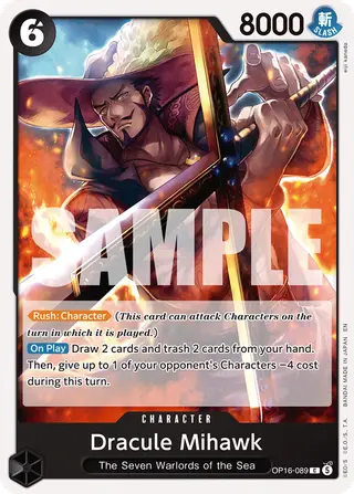 Dracule Mihawk (OP16-089)