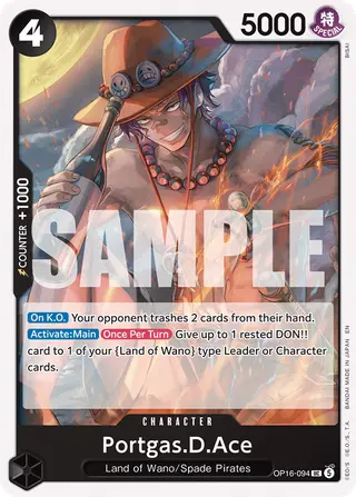Portgas.D.Ace (OP16-094)
