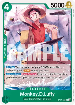 Monkey.D.Luffy (OP17-030)