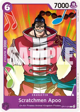 Scratchmen Apoo (OP17-070)