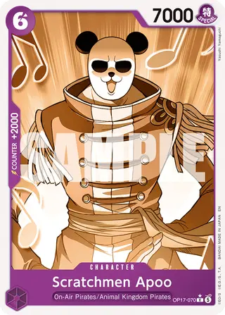 Scratchmen Apoo (OP17-070_p1)